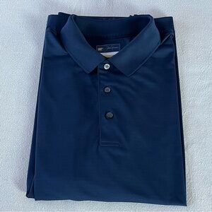 Jack Nicklaus Staydri Navy Golf Polo Shirt 
Size Large - Short Sleeve